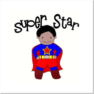 Super Star Kid Posters and Art